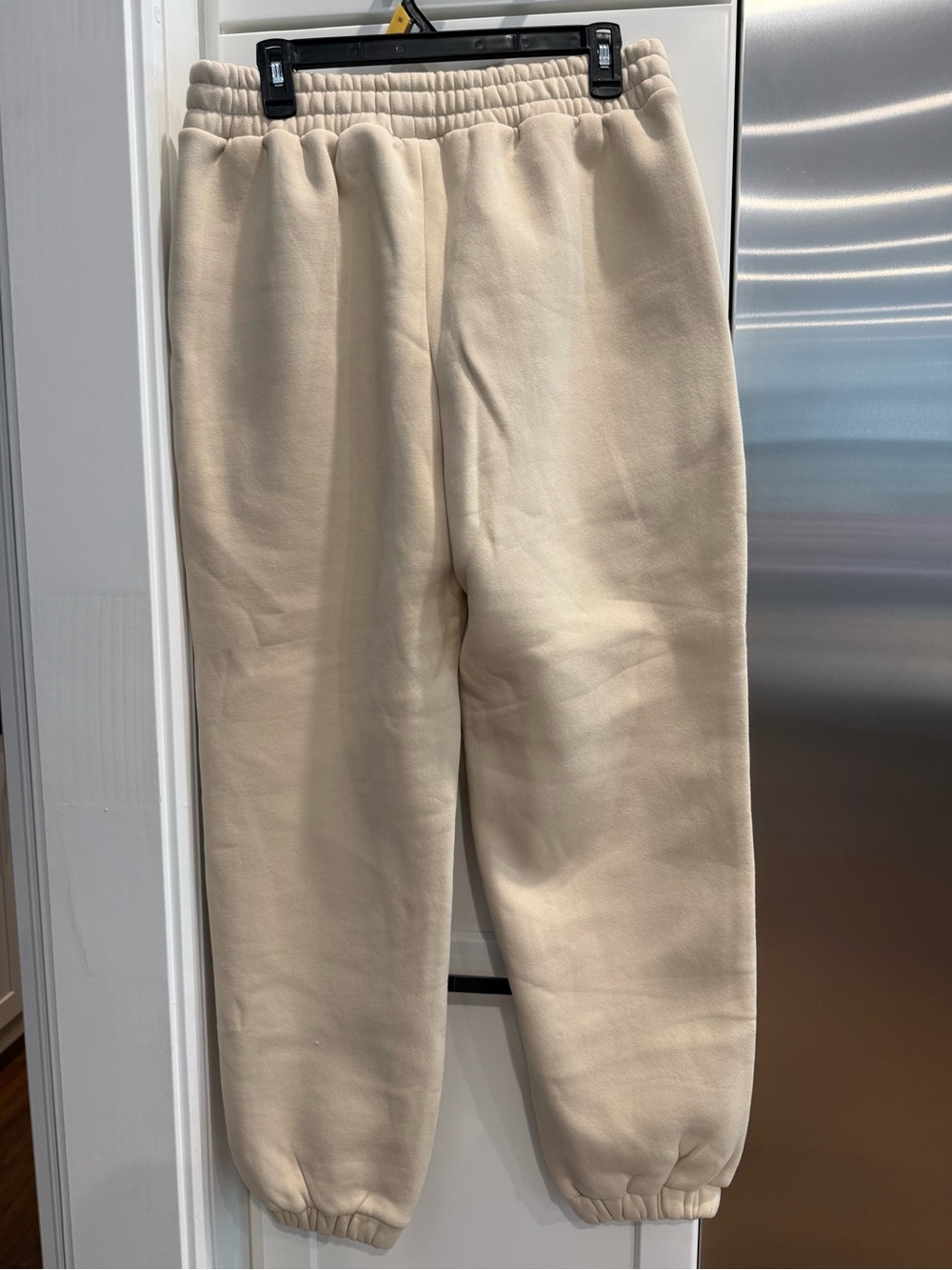 Unisex Comfrt Signature Jogger Set - Bone Color, size large (oversized) - Picture 6 of 14